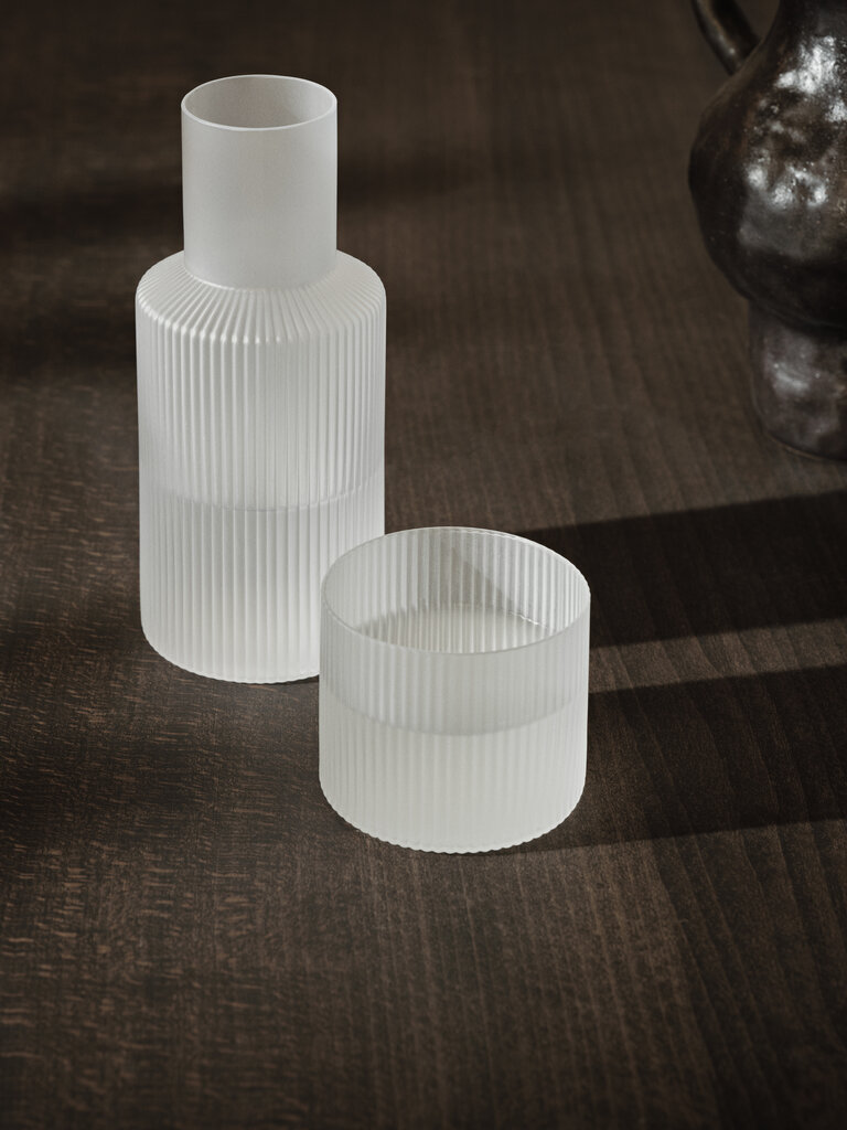 ferm Living Ripple Carafe Set - Small