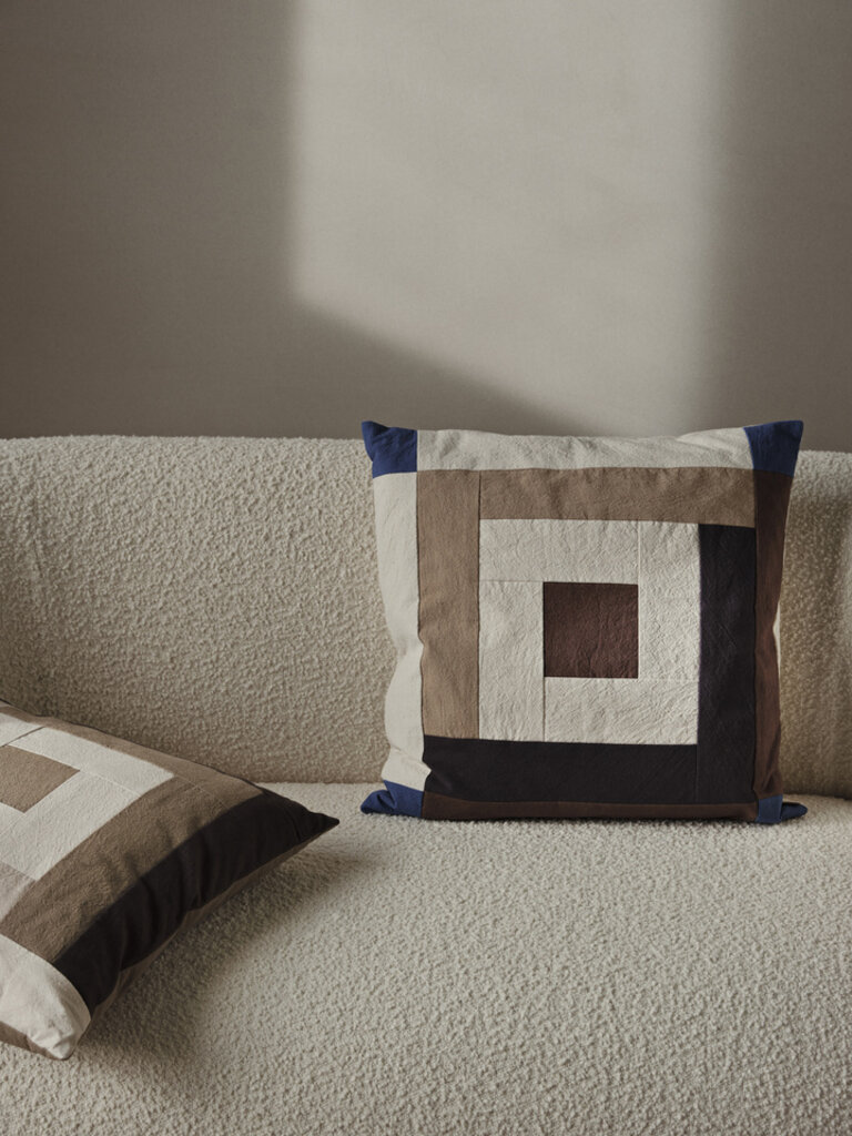 ferm Living Border Patchwork Cushion