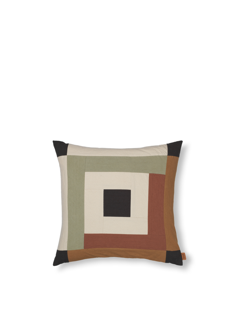 ferm Living Border Patchwork Cushion