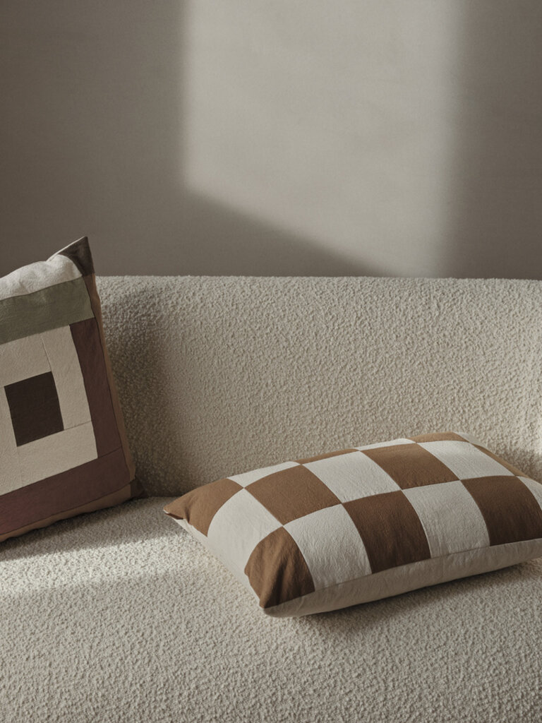 ferm Living Border Patchwork Cushion