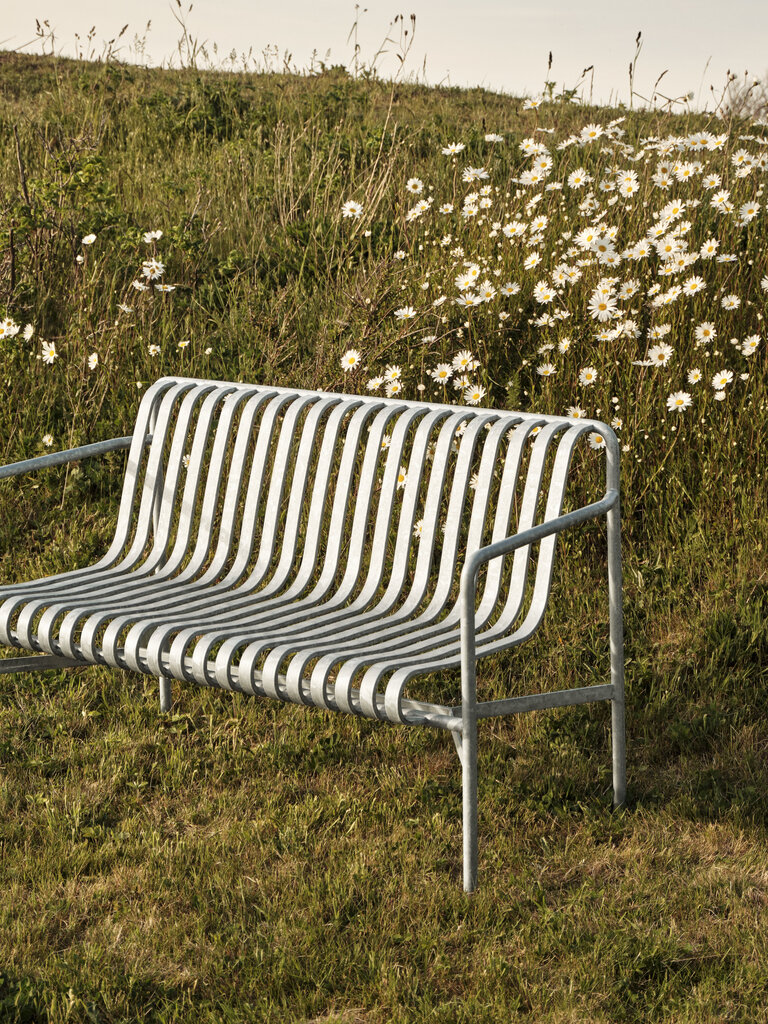 HAY Palissade Dining Bench - with armrest