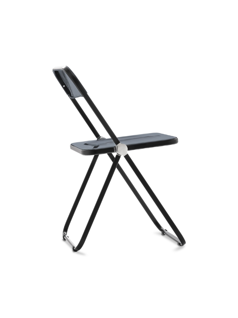 Anonima Castelli Plia chair - Smoked Black & Black [Ex-display]