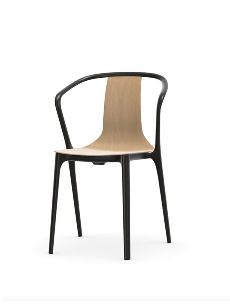 Vitra Belleville Armchair Wood