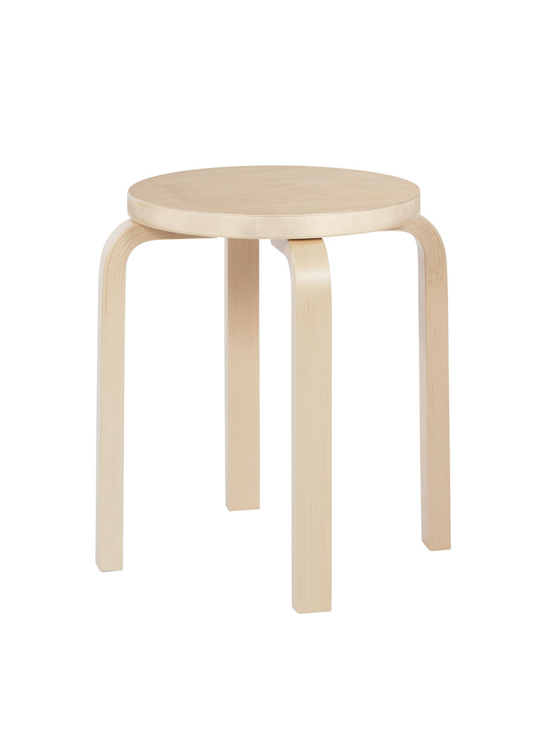 Artek Stool E60 - Solid Colour