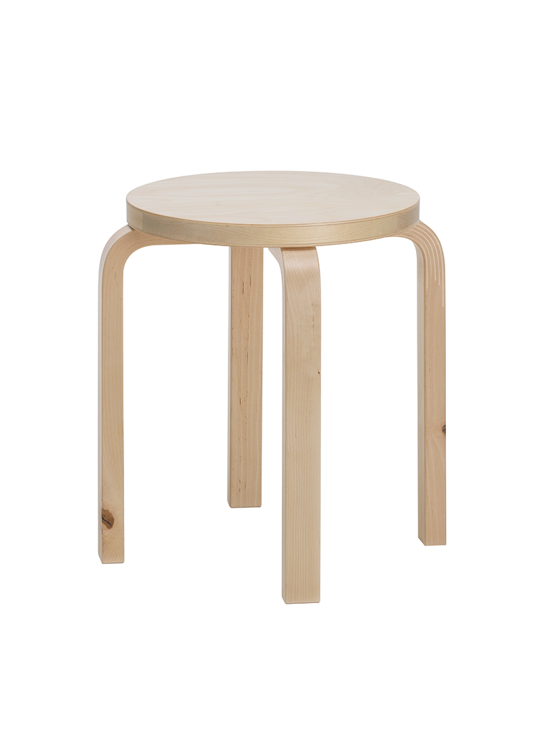 Artek Stool E60 - Solid Colour