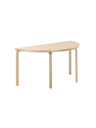 Artek Aalto Table 96 (Ø150 cm, half-round)