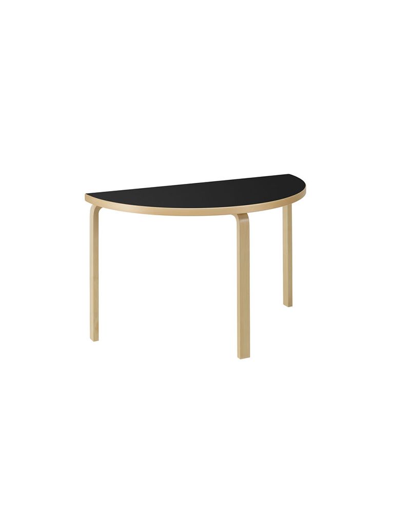 Artek Aalto Table 95 (Ø120 cm, half-round)