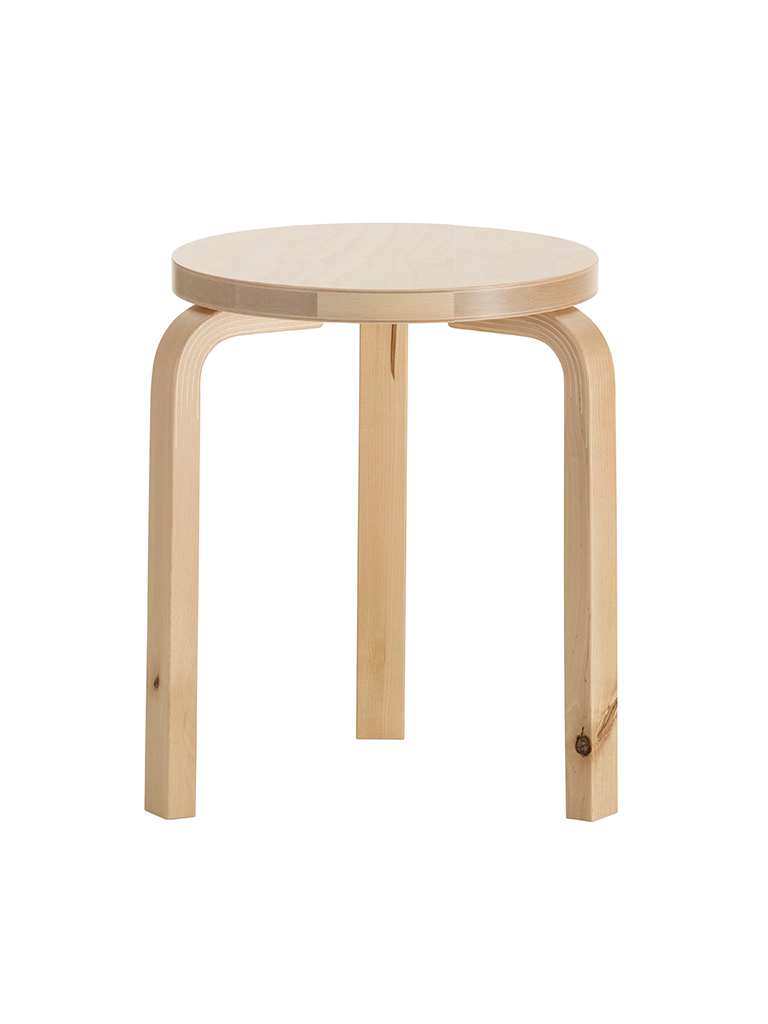 スツール Artek / Stool 60 Leather & Wild Birch Artek Stool 60 Leather & Wild Birch｜fennica（フェニカ）｜BEAMS