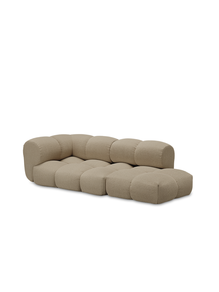 Objekte Unserer Tage Sander Sofa - 3 Seater Left