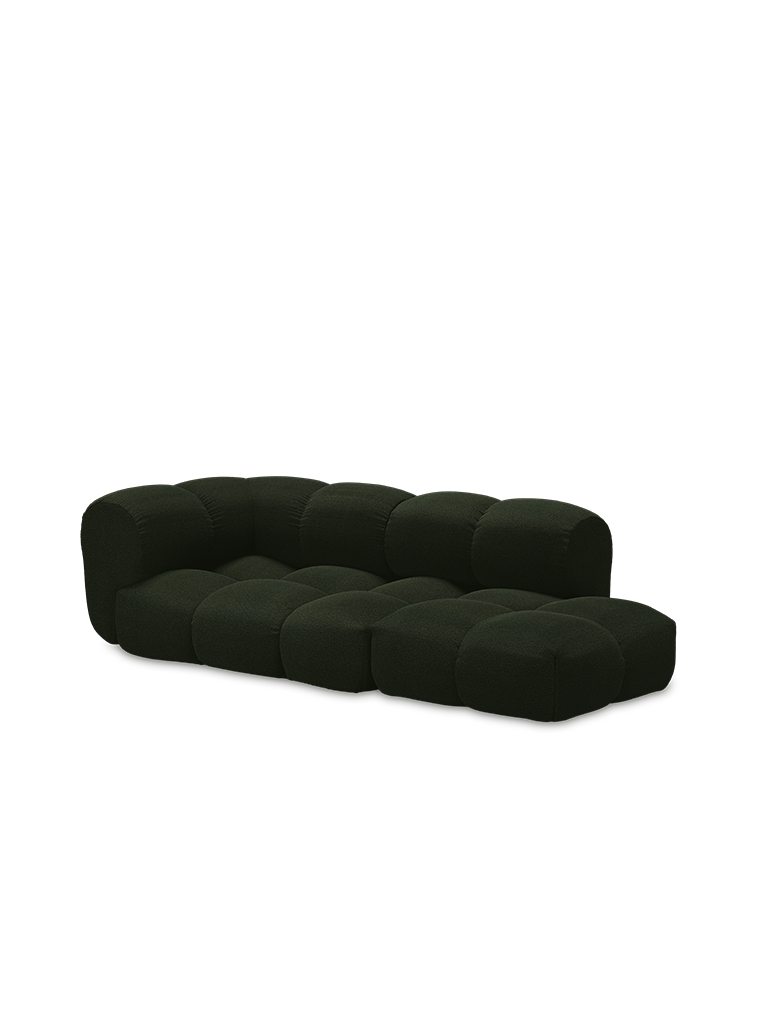 Objekte Unserer Tage Sander Sofa - 3 Seater Left