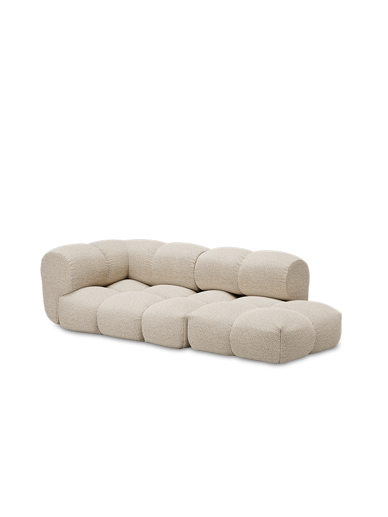 Objekte Unserer Tage Sander Sofa - 3 Seater Left