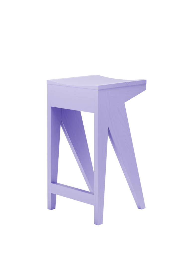 Objekte Unserer Tage Schulz Bar Stool - 65 cm