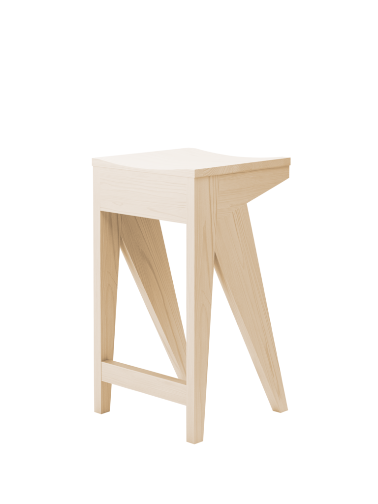 Objekte Unserer Tage Schulz Bar Stool - 65 cm
