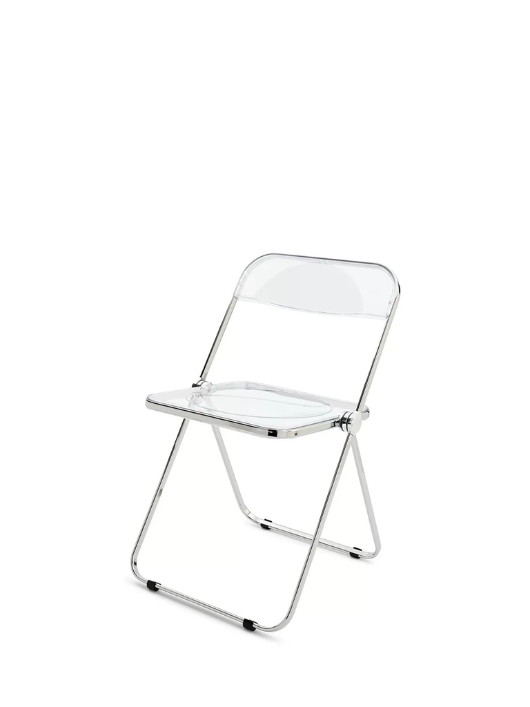 Anonima Castelli Plia Chair - Transparant/Chrome