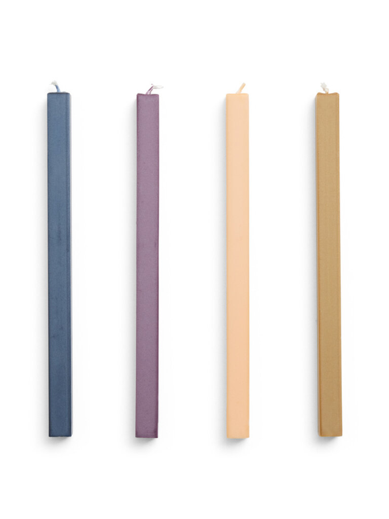 HAY Square Candle - Set of 4