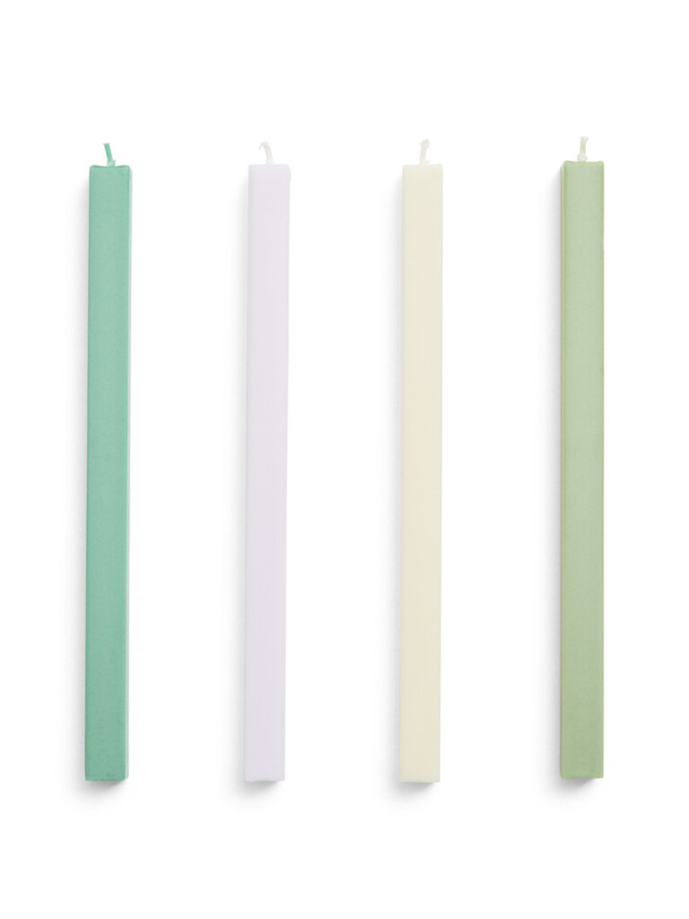 HAY Square Candle - Set of 4