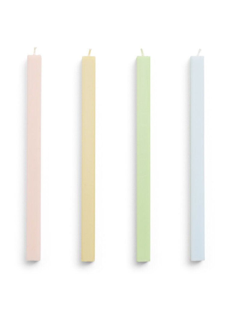 HAY Square Candle - Set of 4