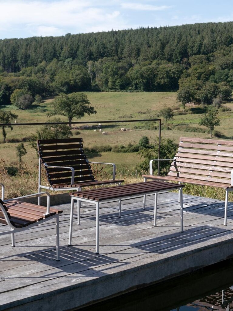 HAY Traverse Lounge Bench with Arm