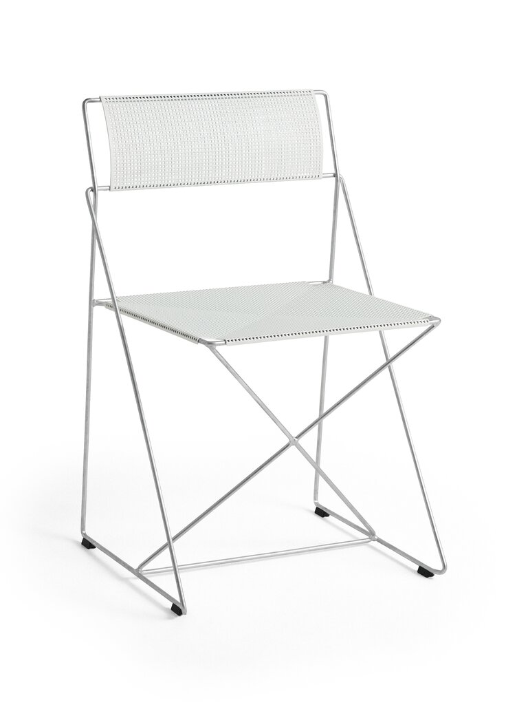 HAY X-Line Chair - Galvanised Base