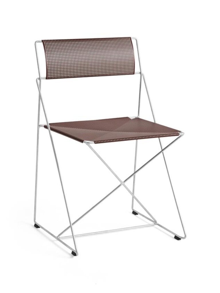 HAY X-Line Chair - Galvanised Base