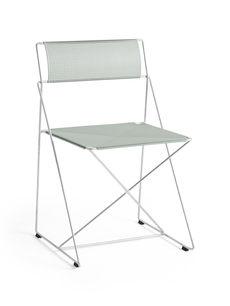 HAY X-Line Chair - Galvanised Base