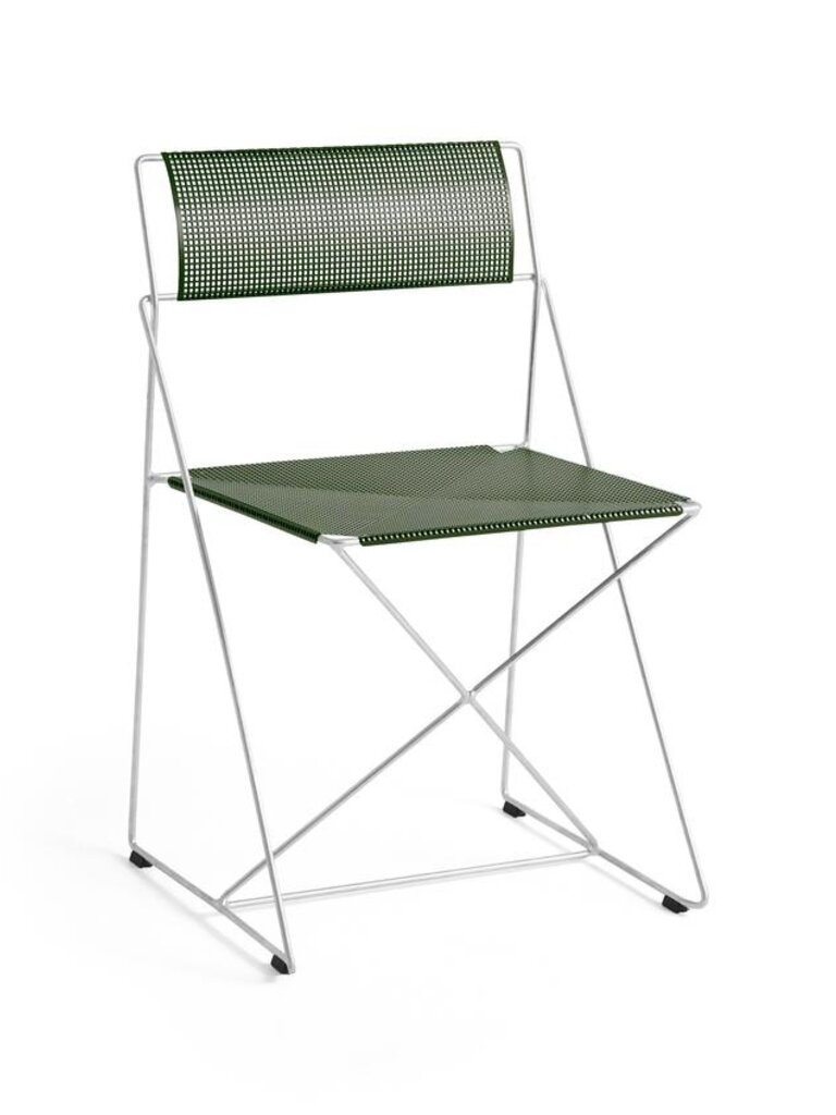 HAY X-Line Chair - Galvanised Base