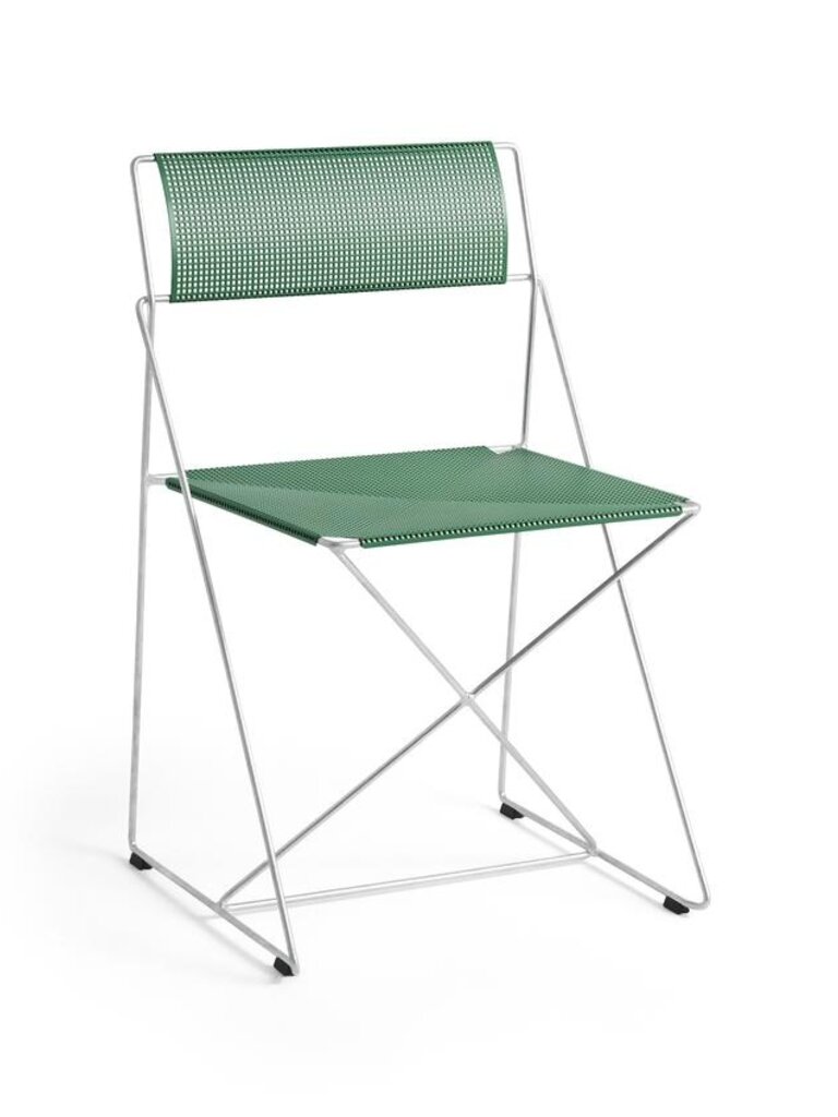 HAY X-Line Chair - Galvanised Base