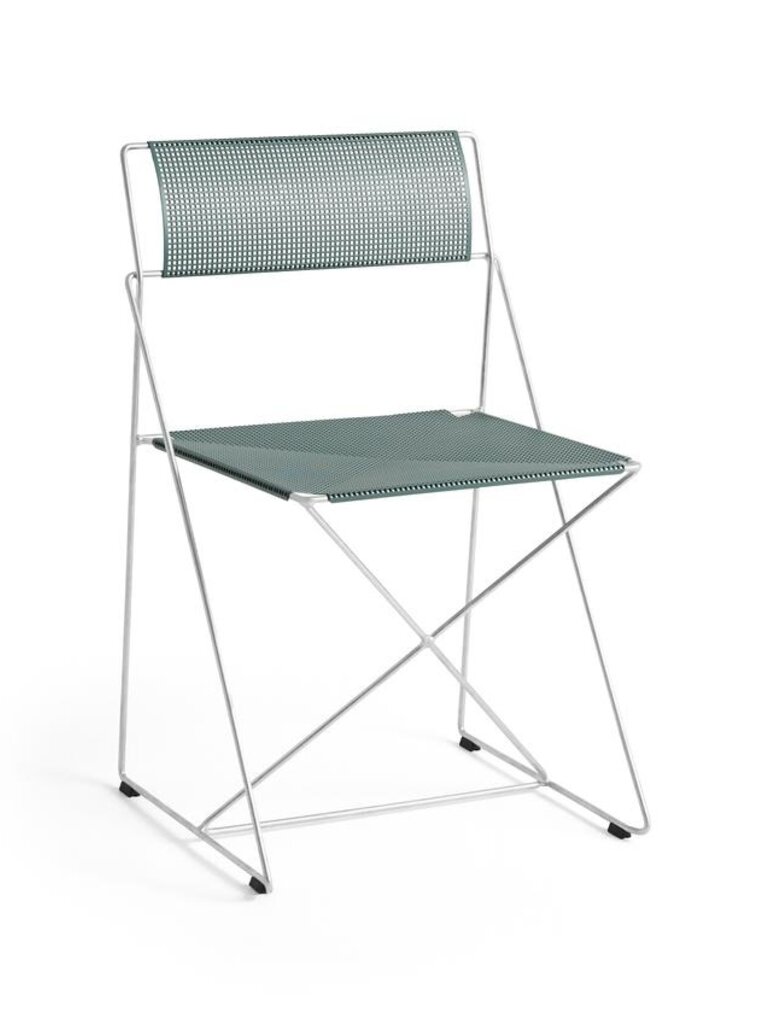 HAY X-Line Chair - Galvanised Base