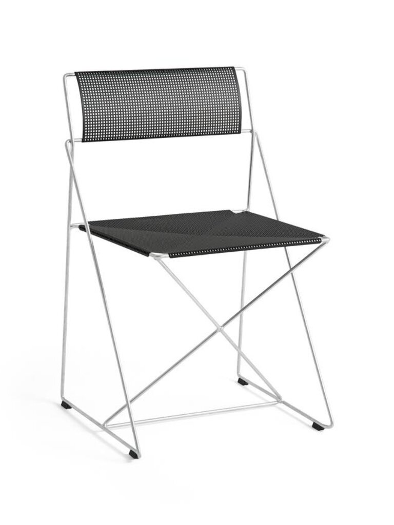 HAY X-Line Chair - Galvanised Base