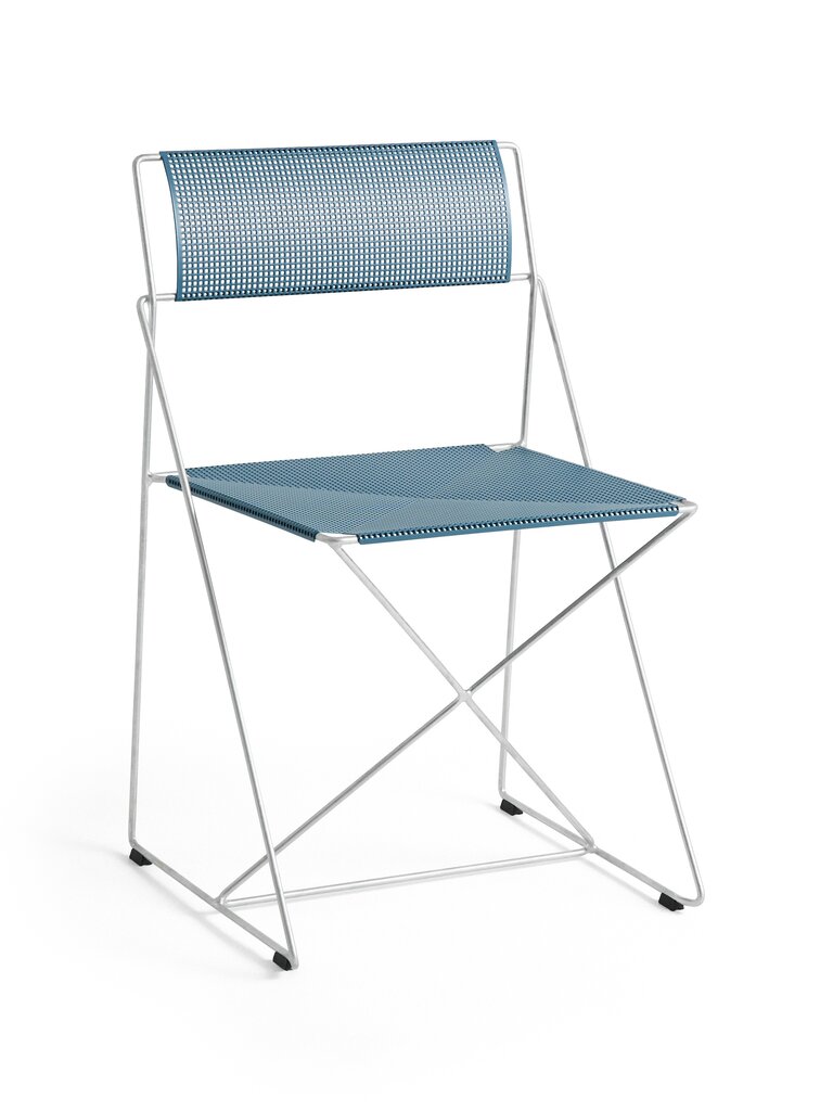 HAY X-Line Chair - Galvanised Base
