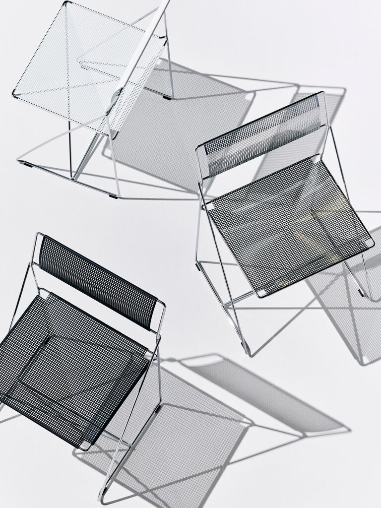 HAY X-Line Chair - Chrome Base