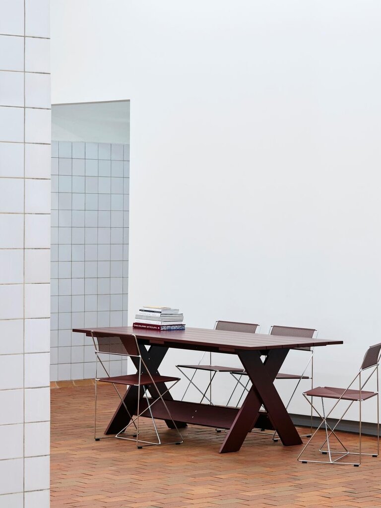 HAY X-Line Chair - Galvanised Base