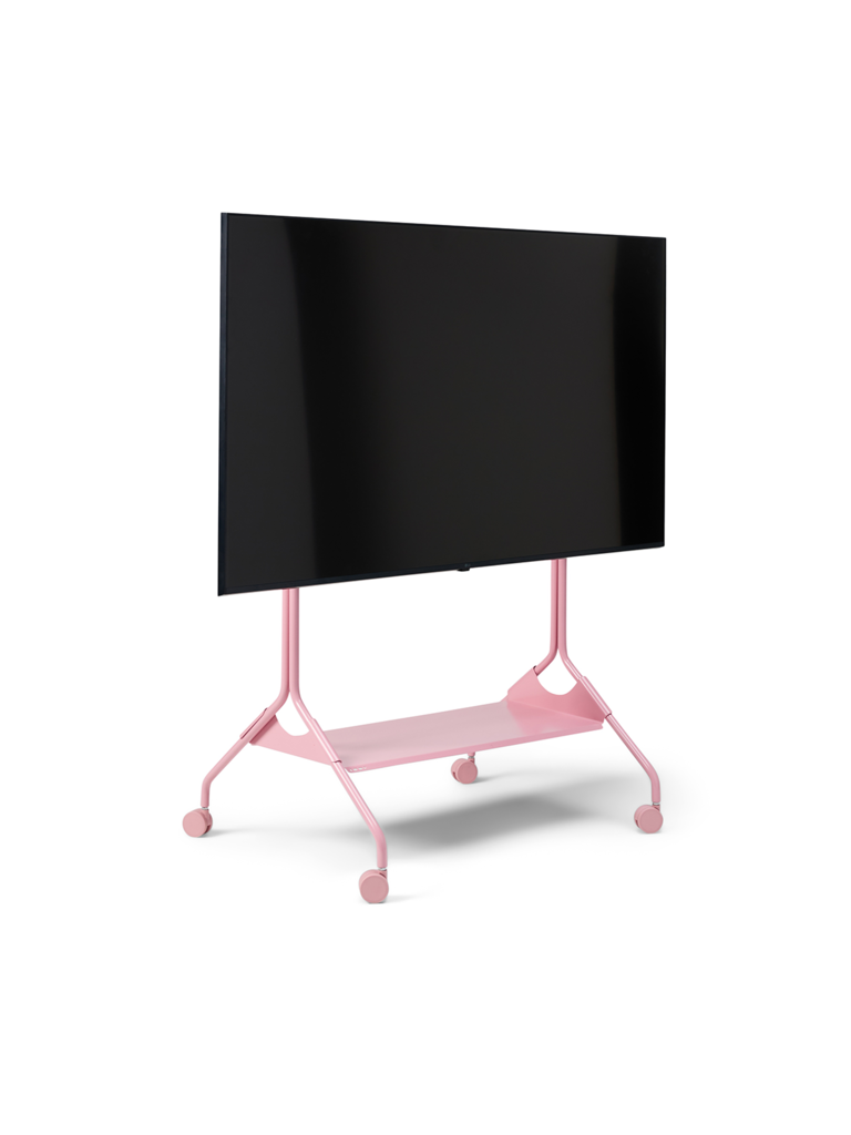 Pedestal TV Stand - Moon Rollin' Tall