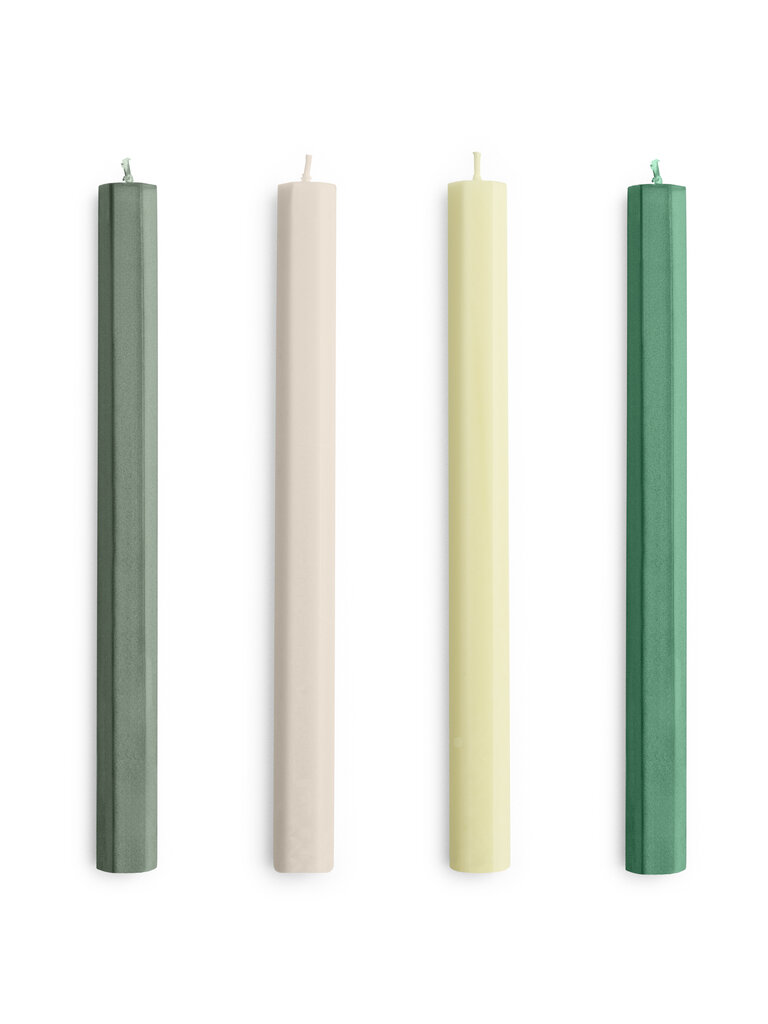 HAY Hexagon Candle - Set Of 4