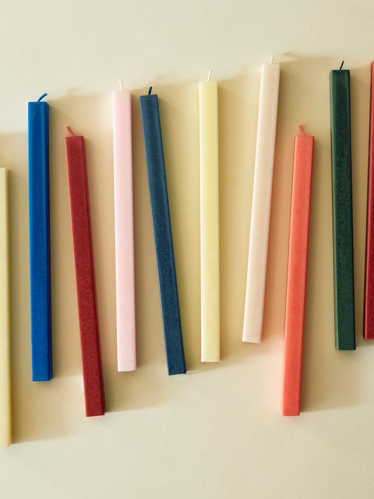 HAY Square Candle - Set of 4