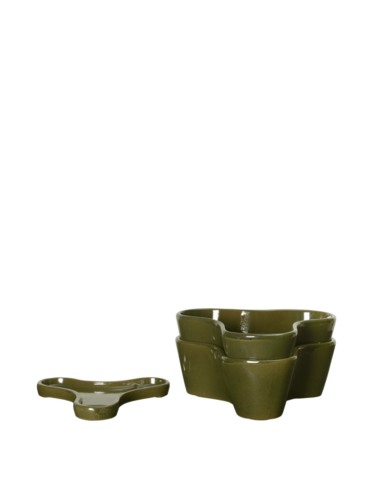 ferm Living Gemi Stackable Planters - Set of 2