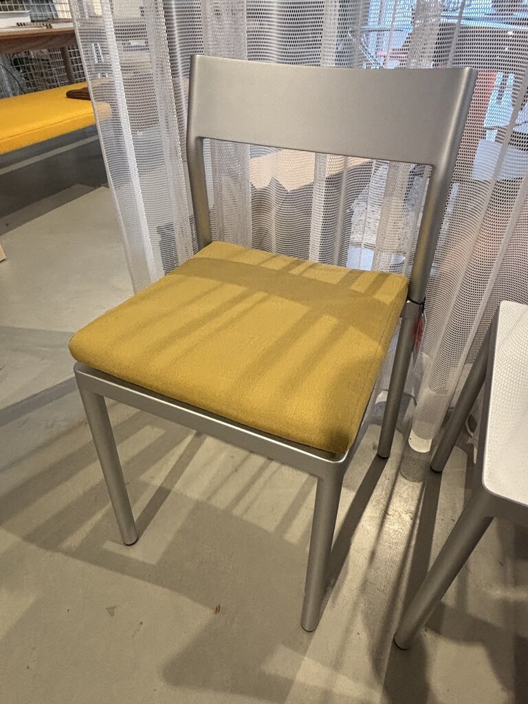 HAY Type chair - Aluminium + Seat cushion Ochre [Ex-display]