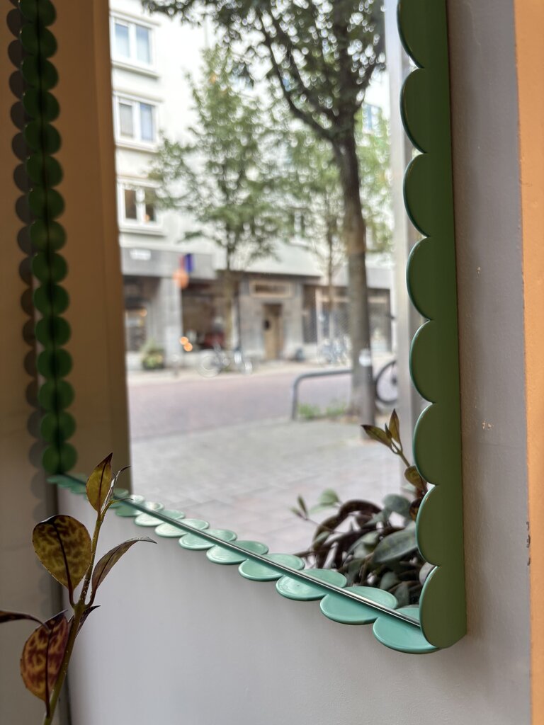 HAY Arcs Mirror-Rectangle M - Green [Ex-display]