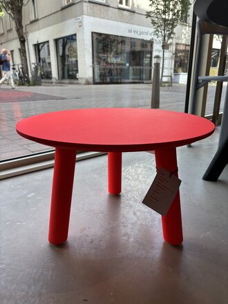 Objekte Unserer Tage Meyer Color Coffee Table - Luminous Red - Low [Ex-display]