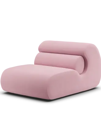 Objekte Unserer Tage Ola Sofa Lounge Chair - Blush [Ex-display]