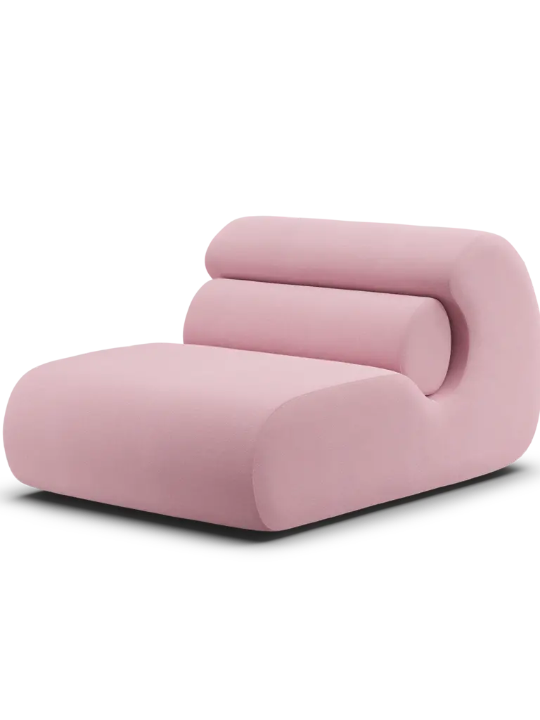 Objekte Unserer Tage Ola Sofa Lounge Chair - Blush [Ex-display]