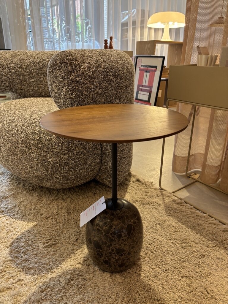 andTradition Lato LN8 - Walnut & Emparador marble [Ex-display]