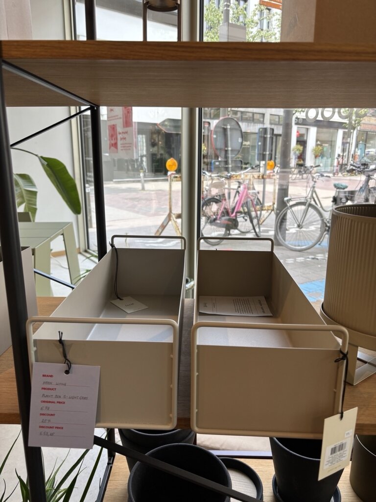 ferm Living Plant box - Small - Cashmere [Ex-display]