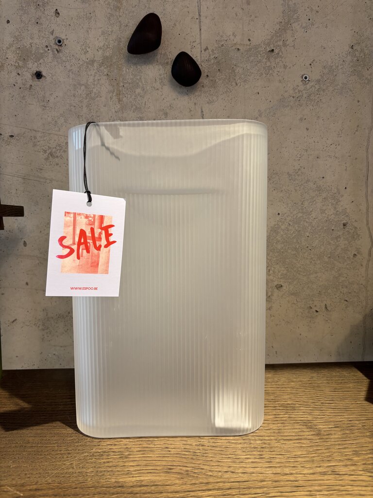 Muuto Ridge vase - Glass [Ex-display]