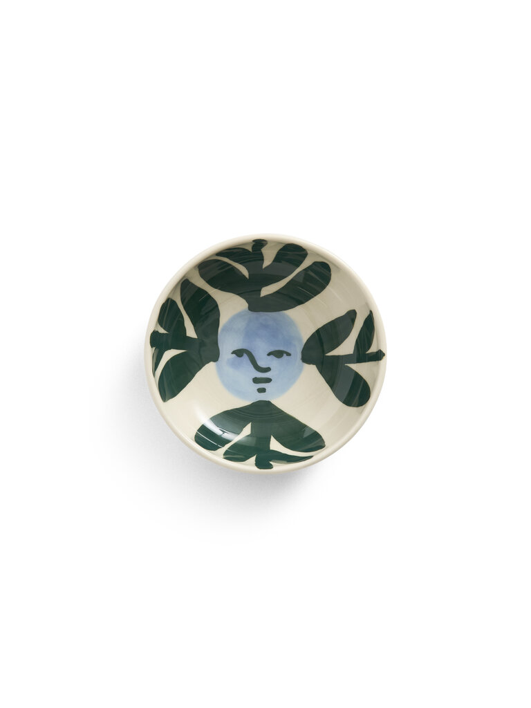 HAY La Pittura Bowl - Ø12 - Moon Face Vine