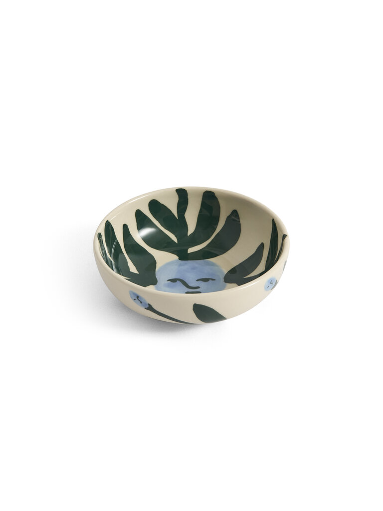 HAY La Pittura Bowl - Ø12 - Moon Face Vine