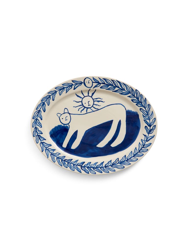 HAY La Pittura Oval Serving Platter - L36,5 - Charlotte
