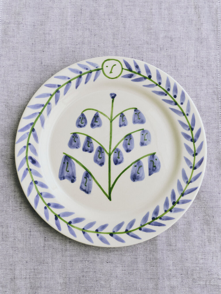 HAY La Pittura Plate - Ø24 - Bluebells