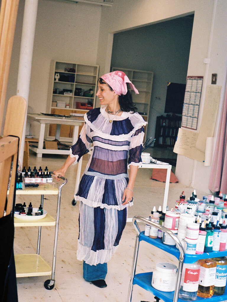 HAY La Pittura Plate - Ø24 - Blush Face Vine