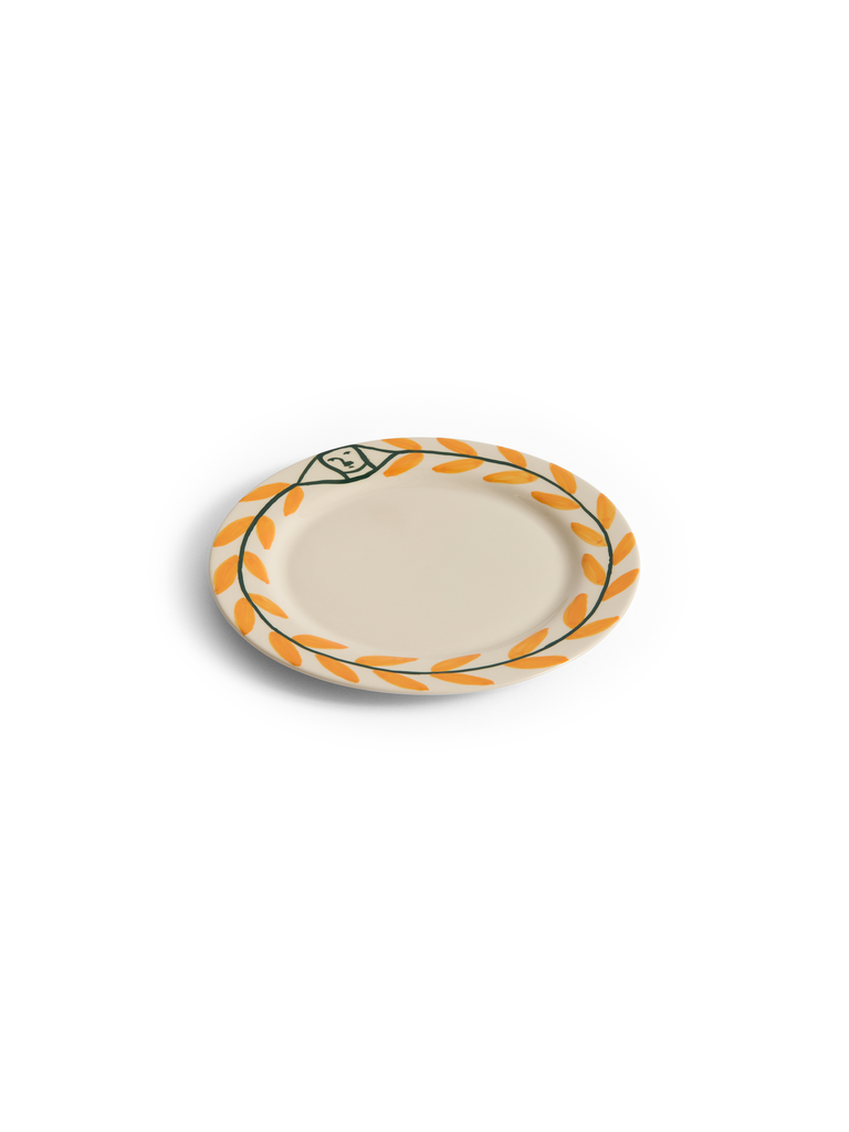 HAY La Pittura Plate - Ø24 - Golden Leaf